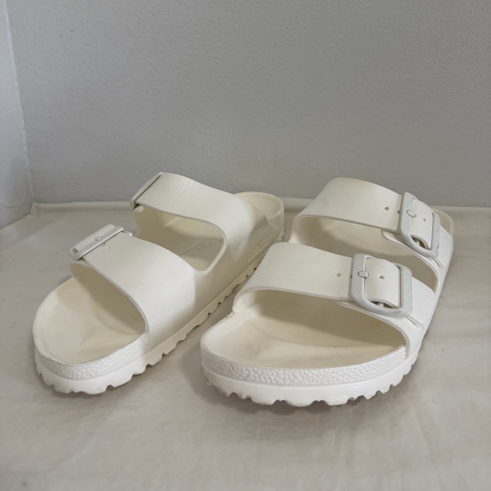 Birkenstock Arizona Eva white double buckle size38 Women’s